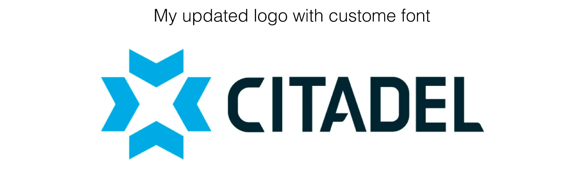 Citadel updated logo with the custom wordmark